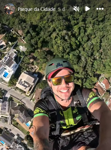 Homem que morreu em queda de parapente tinha feito mesmo salto 5 dias antes no Parque da Cidade, em Niterói