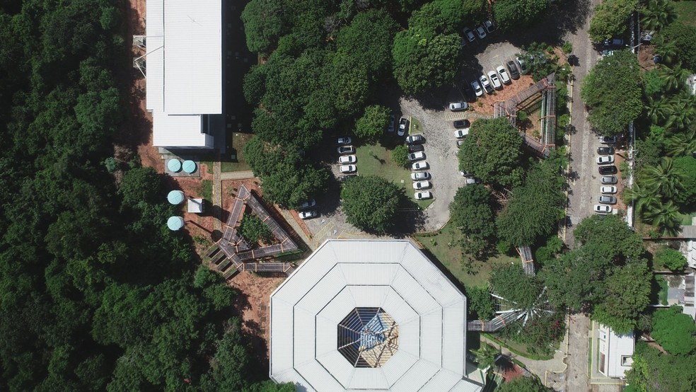 Sede do Idema vista de cima, em Natal — Foto: Idema/Divulgação