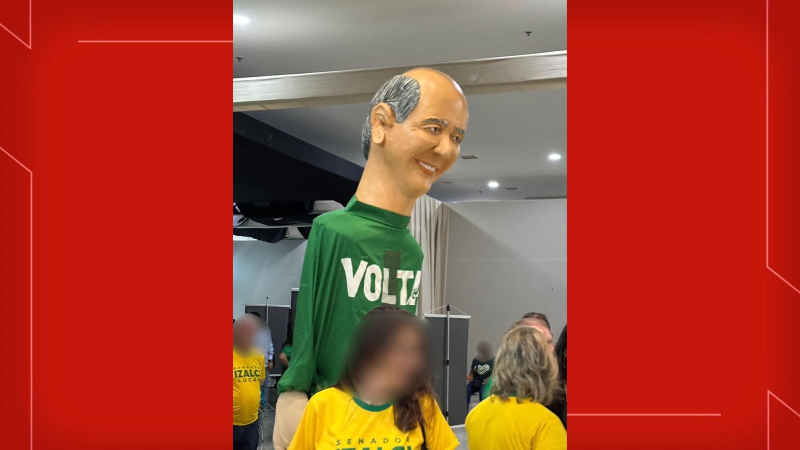 TRE-DF proíbe uso de 'bonecão' do Arruda por propaganda eleitoral antecipada