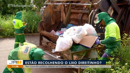 Consulta pública sobre recolhimento de lixo está aberta em Palmas