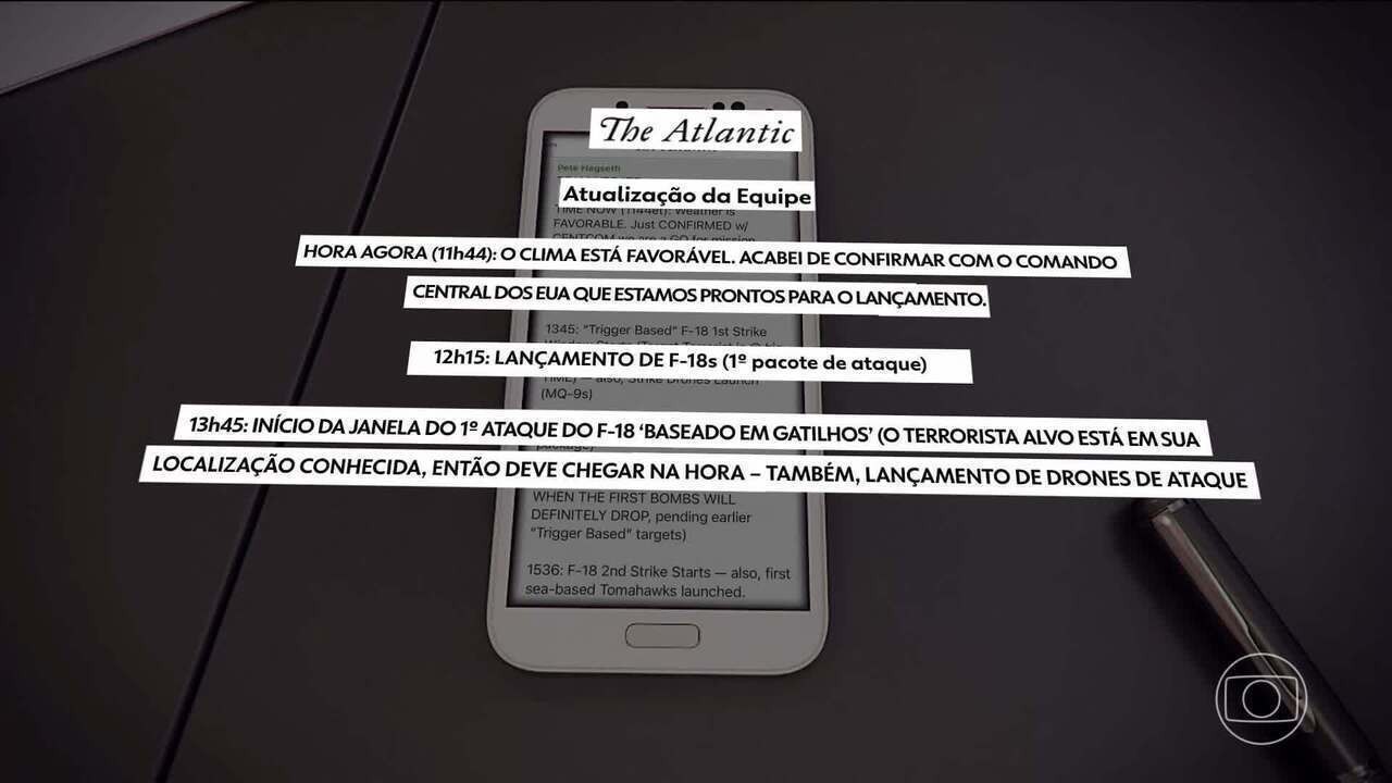 Pentágono mira secretário de Trump e abre investigação sobre uso de app em conversa secreta para bombardeio no Iêmen