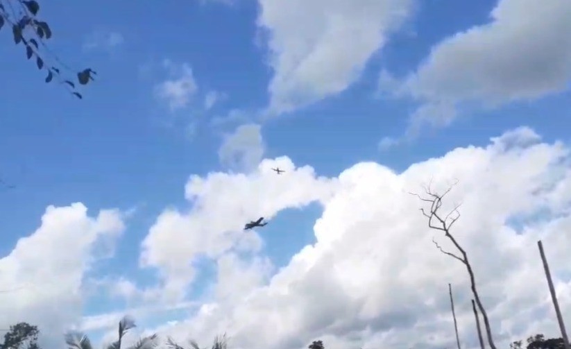 Avião de pequeno porte cai em Altamira, no sudoeste do Pará
