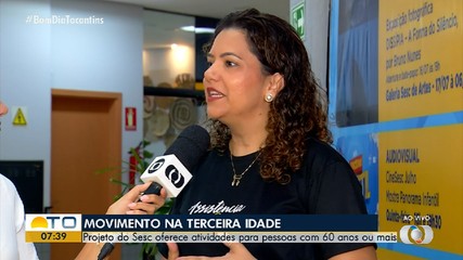 Sesc promove atividades para pessoas na terceira idade