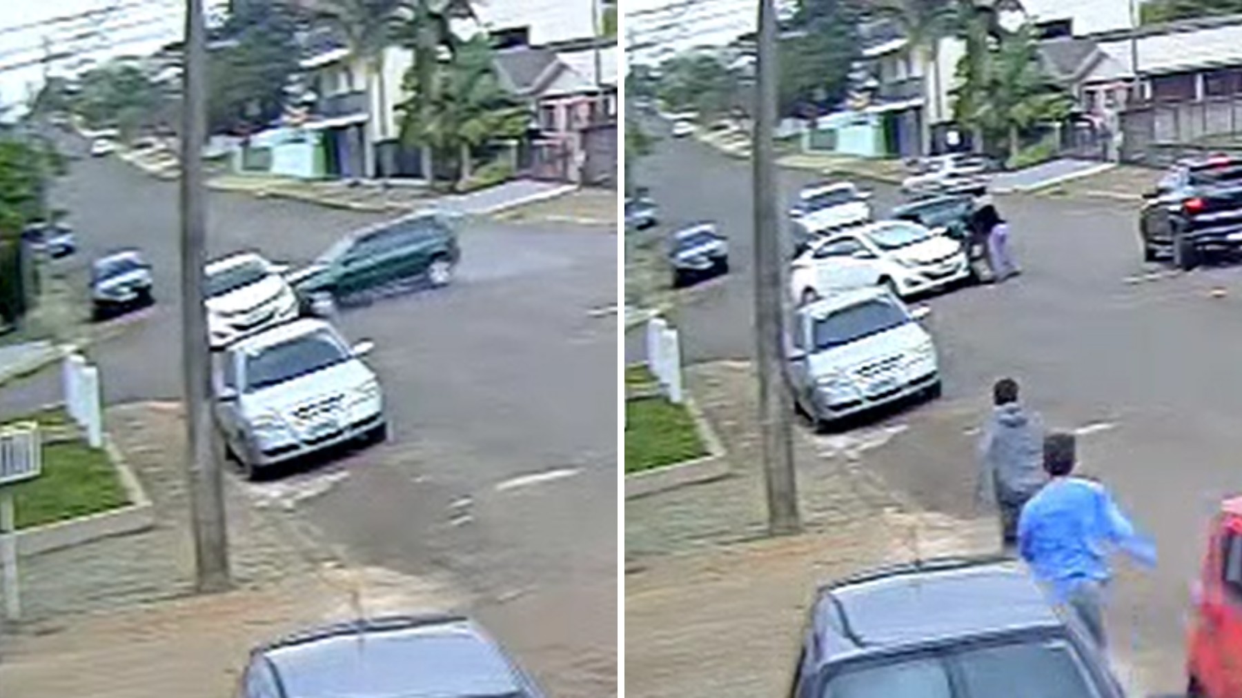 VÍDEO: motorista agride idoso após acidente de trânsito, no Paraná