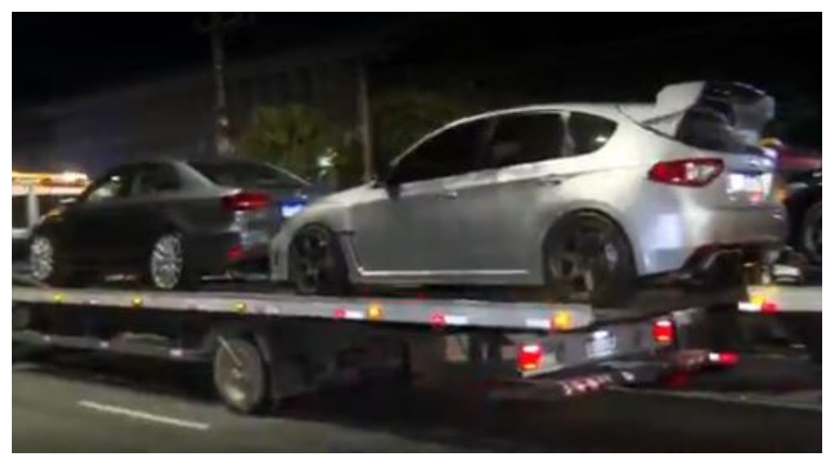 PM apreende 22 carros após denúncia de que iriam participar de racha na Marginal Pinheiros