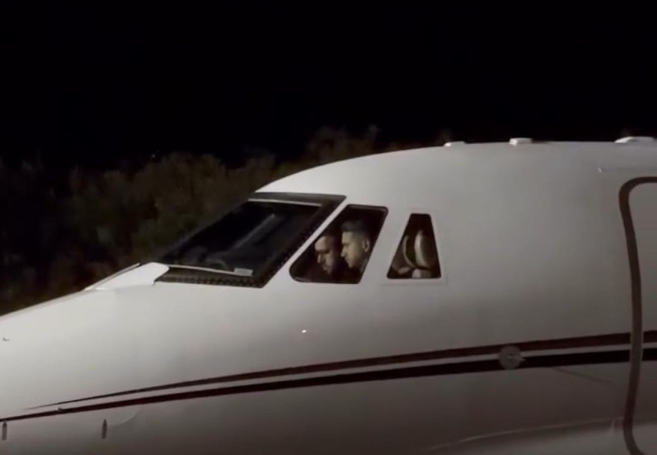 Juliano, da dupla com Henrique, é flagrado iniciando decolagem em jato de R$ 80 milhões no PI; VÍDEO 