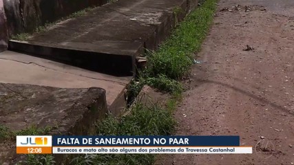 População sofre com falta de saneamento no bairro do Paar