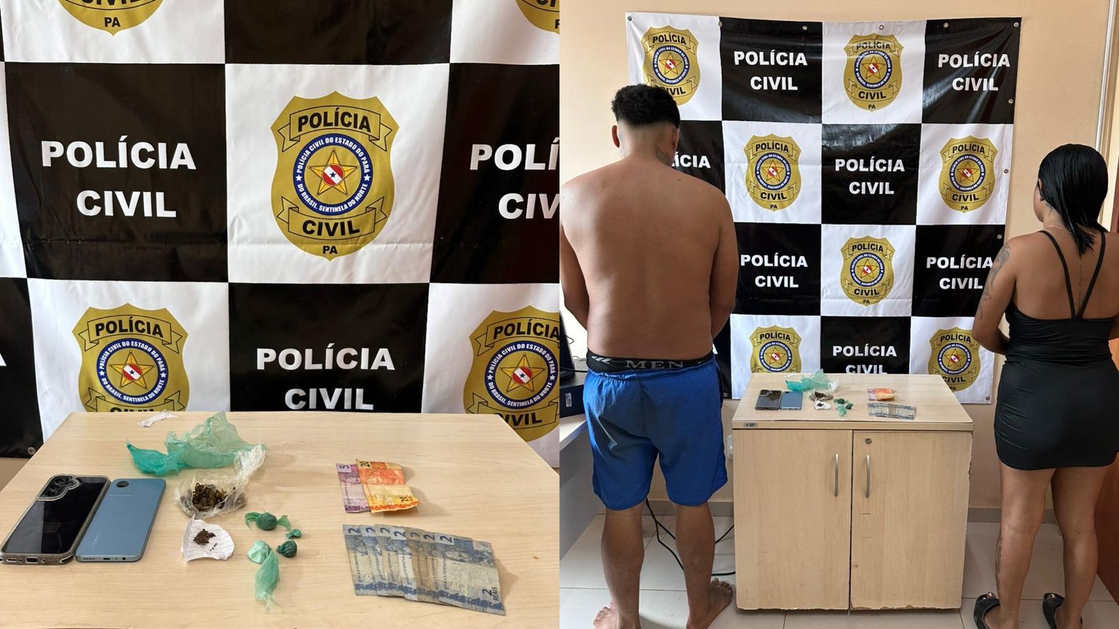 Operação 'Unidos pelo Pó' prende casal suspeito de tráfico de drogas em Faro