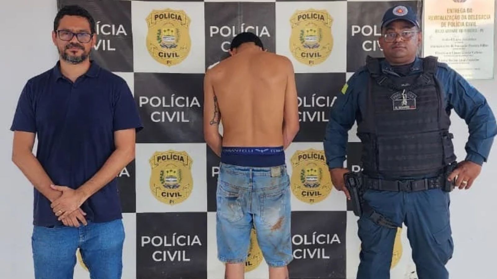 Foragido de presídio no Maranhão é preso após invadir casa e ameaçar família da companheira no Piauí