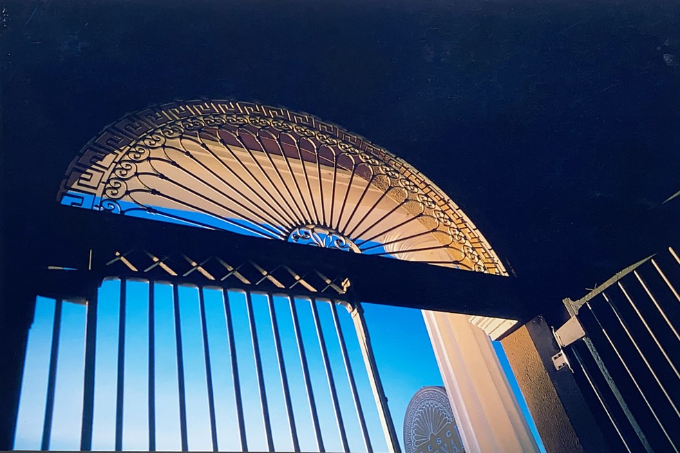 Arco de entrada do Sesc Arsenal — Foto: Arquivo pessoal