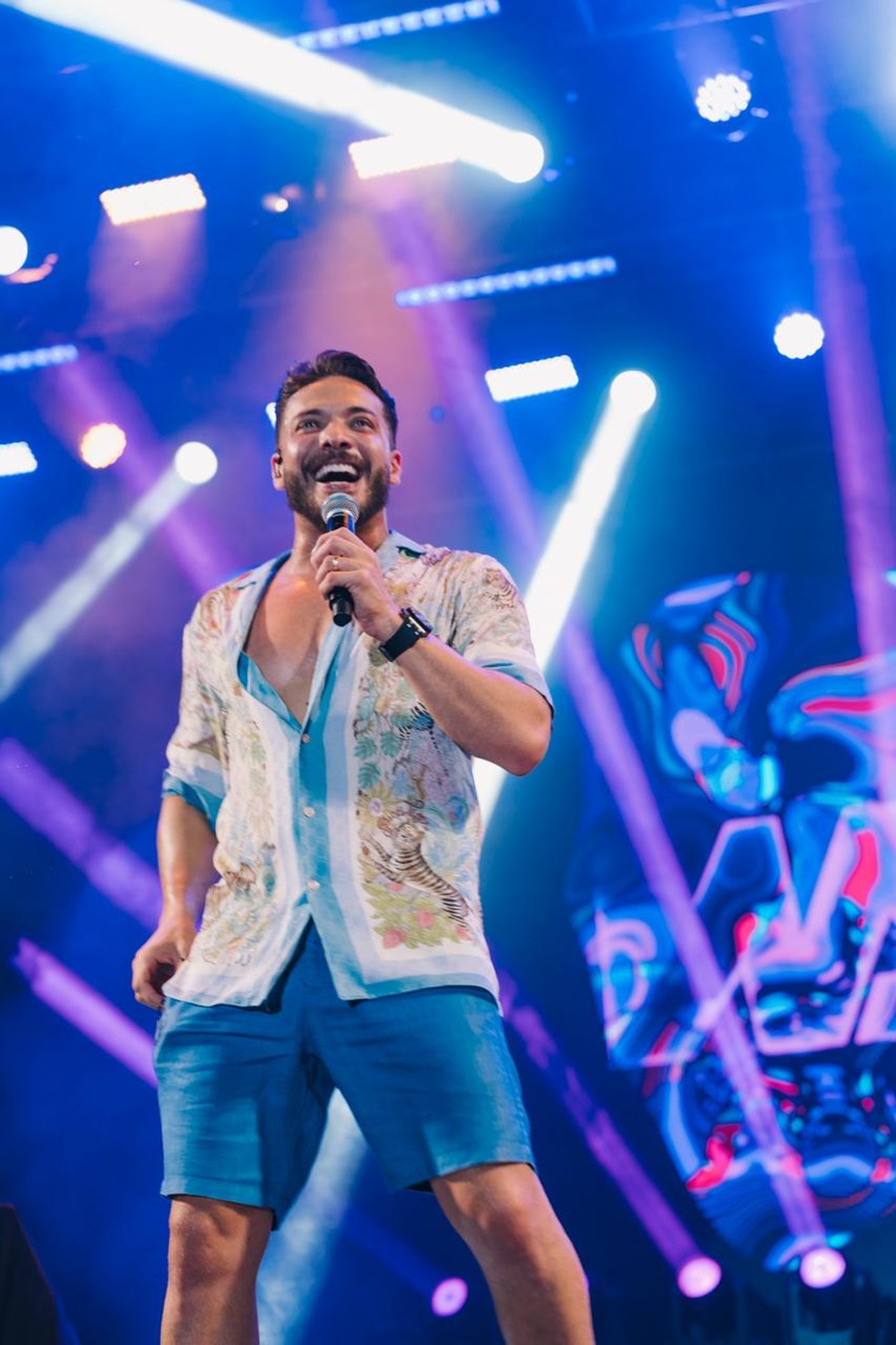 Mais de 200 mil pessoas acompanharam o show do cantor — Foto: Divulgação/Governo do Maranhão