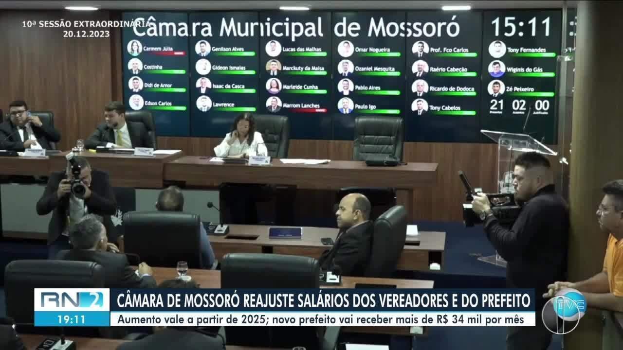 Câmara de Mossoró aprova aumento do salário de prefeito para R$ 34,7 ...