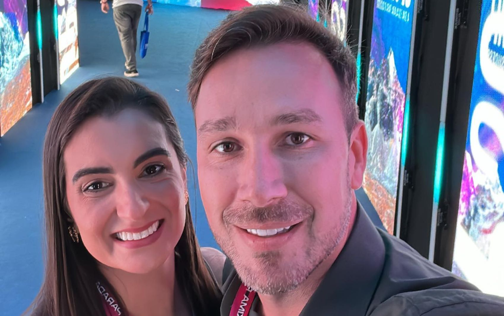 Camila Rosa Melo e Vinicius Martini de Mello são casados e procurados pela Polícia Civil de Goiás — Foto: Reprodução/Redes Sociais