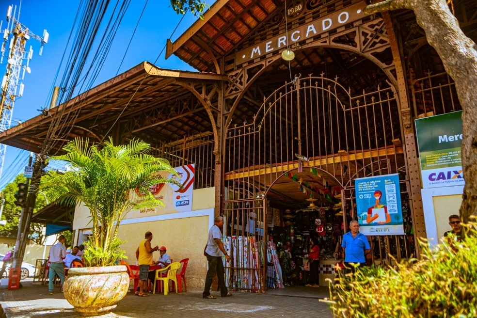 Mercado de Casa Amarela, na Zona Norte do Recife — Foto: Vinicius Rodrigues/Divulgação