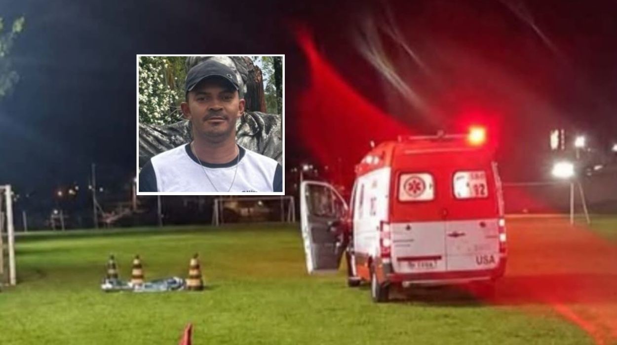 Família cobra justiça após homem morrer eletrocutado em alambrado de campo de futebol no interior de SP