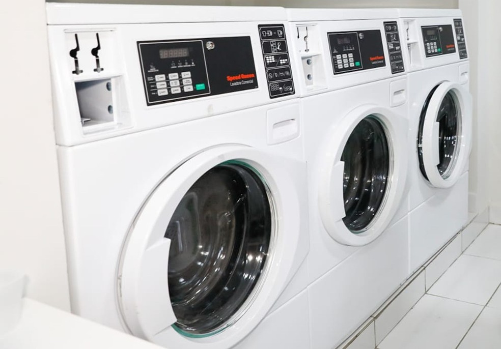 Lavanderia coletiva foi inaugurada na zona rural de Mossoró, RN — Foto: Joana Lima/Governo do RN