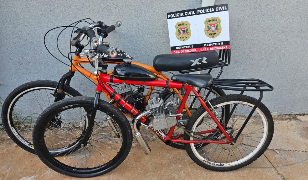 Polícia Civil recupera cinco veículos furtados ou desviados em menos de uma semana em Dracena — Foto: Polícia Civil/Divulgação