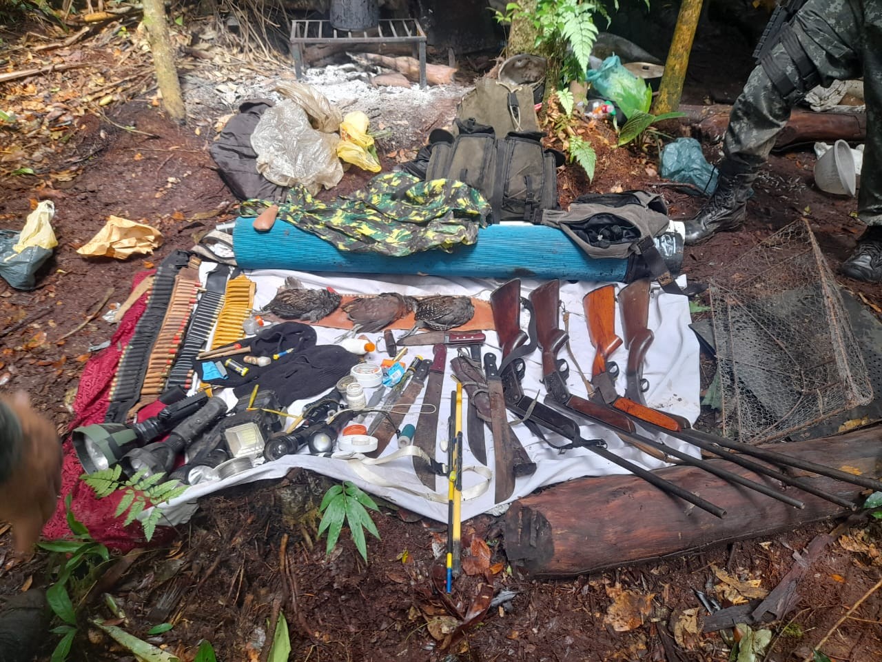 Homens são presos em flagrante por prática de caça em Biritiba Mirim
