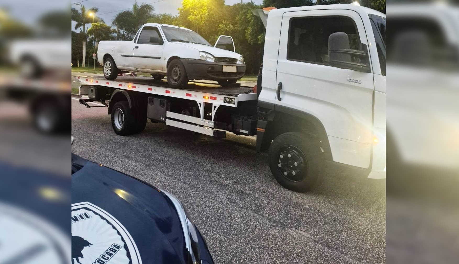 Picape com quase R$ 200 mil em multas é apreendida em Sorocaba