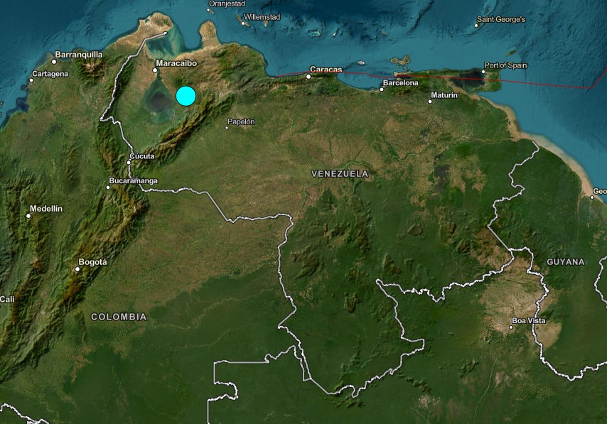 Terremoto de magnitude 6,2 atinge a Venezuela