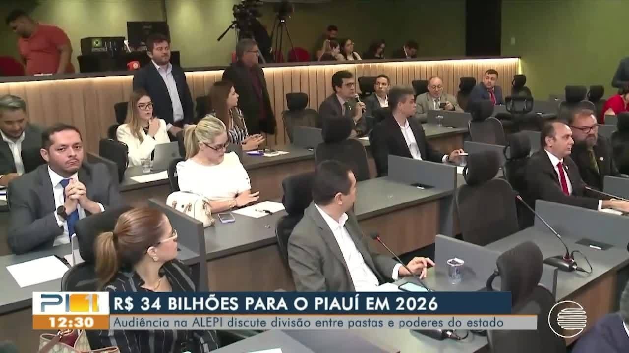 PLOA 2026: orçamento de R$ 28 bi é aprovado no Piauí; prioridade para saúde, educação e segurança