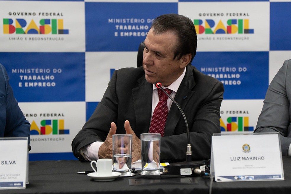 Ministro do Trabalho e Emprego, Luiz Marinho, diz que MEI não pode ser usado "como fraude trabalhista" — Foto: Divulgação/MTE