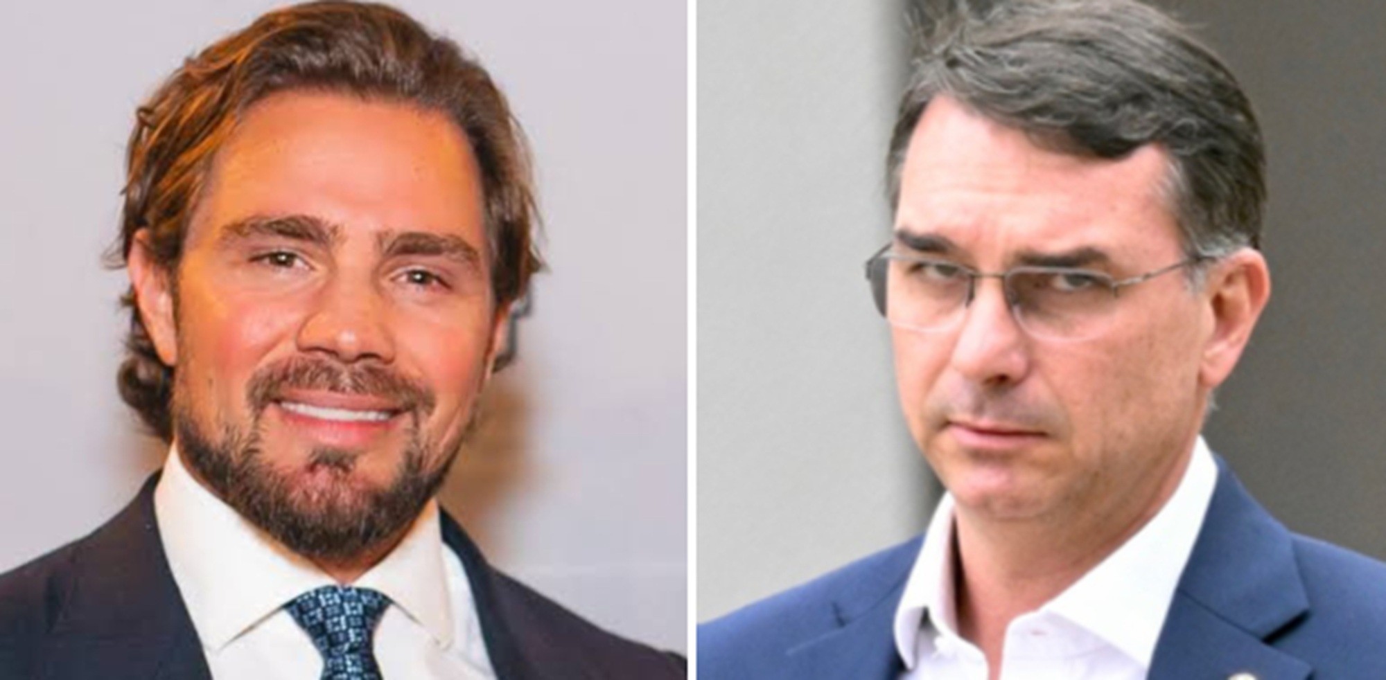 É #FAKE foto de Vorcaro ao lado de Flávio Bolsonaro e 'Careca do INSS'; imagem foi criada com IA