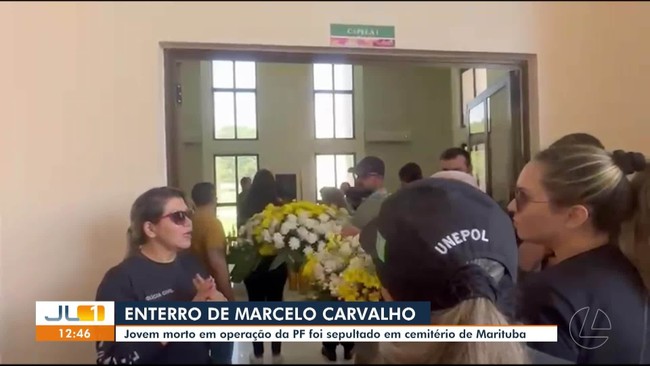 Enterro de jovem morto em operação da PF acontece em Marituba