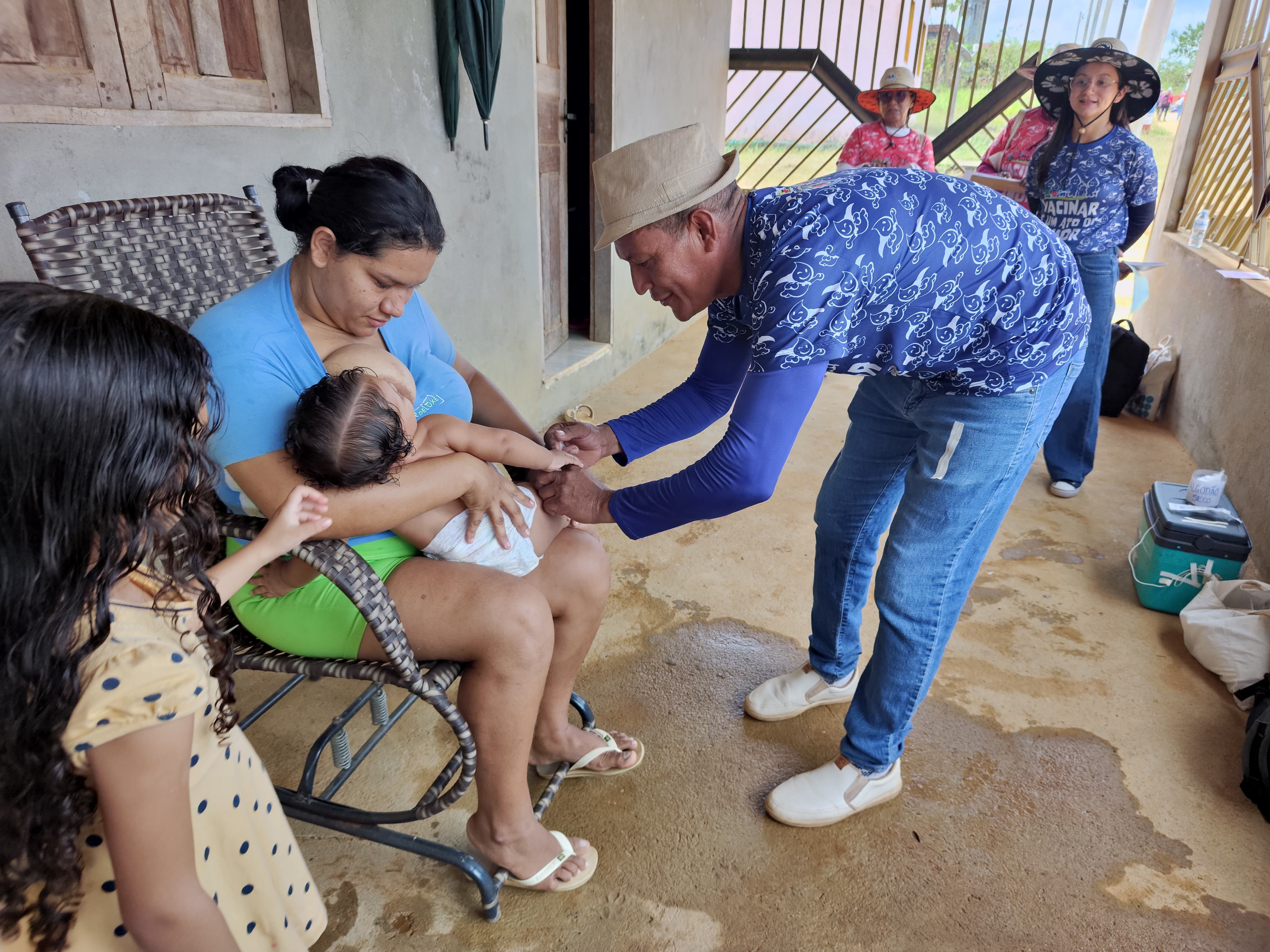 Ação de vacinação segue até esta quarta (30) em Oiapoque após detecção do vírus da pólio na Guiana Francesa