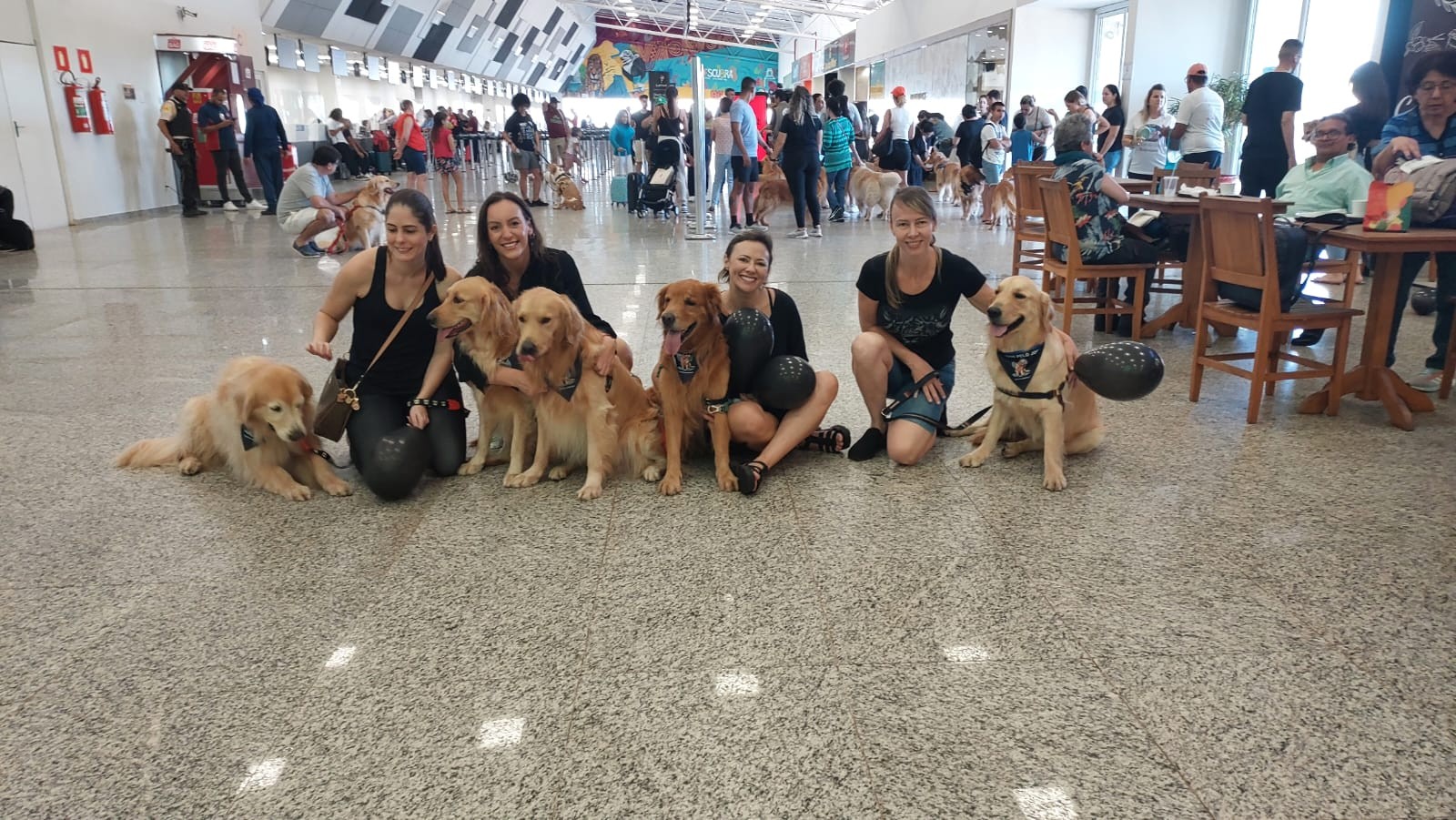 Cão Joca: tutores de pets pedem justiça em protesto no aeroporto de Campo Grande