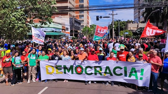 Grito dos excluídos pede por democracia - Foto: (Sérgio Souza Júnior)