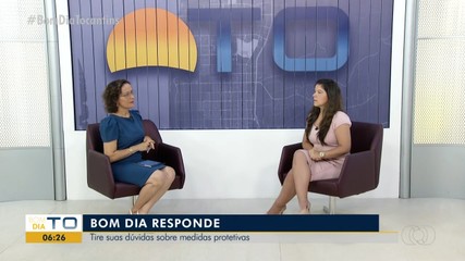 Bom dia Responde debate medidas protetivas para mulheres em situação de violência