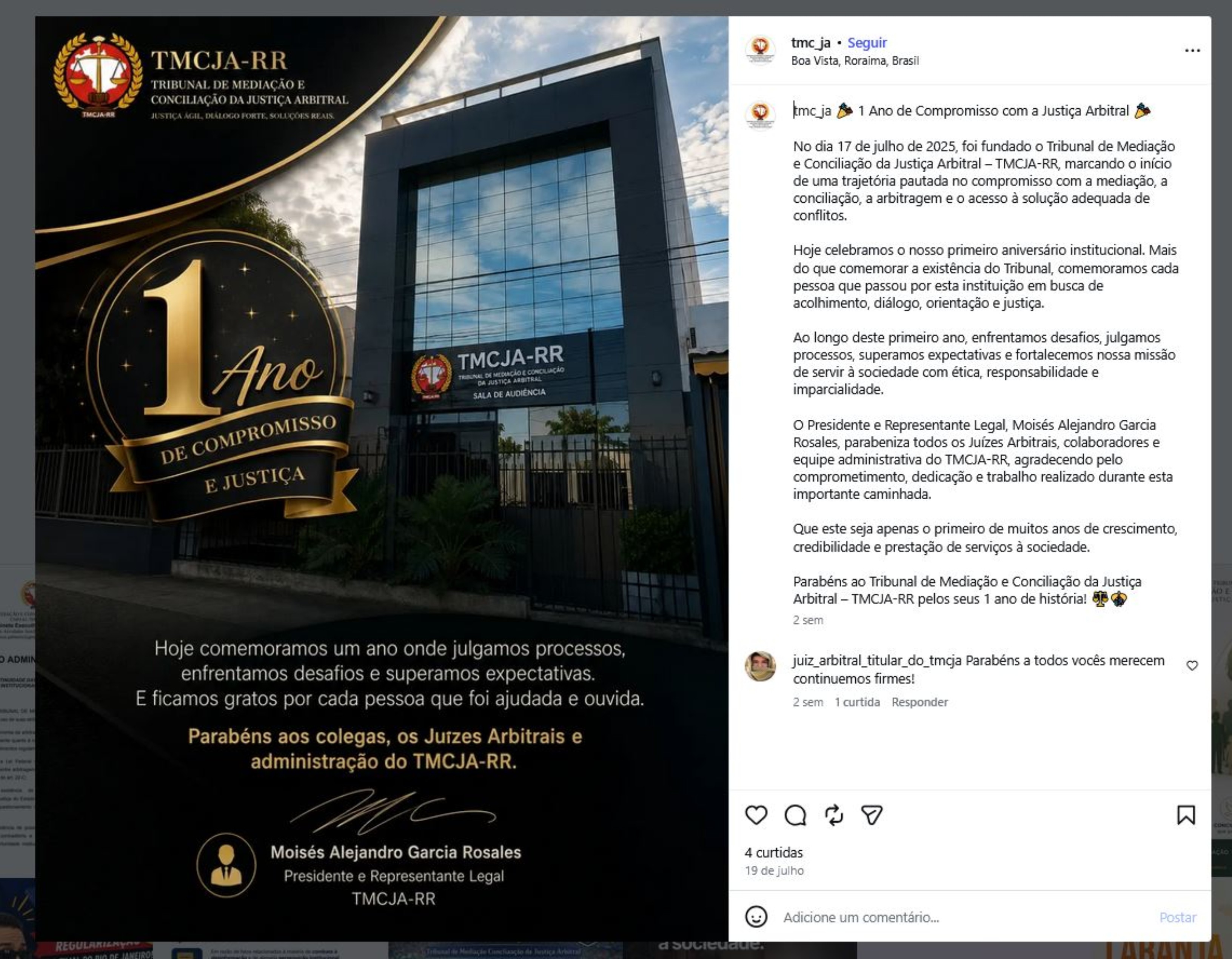 Empresa é alvo do MP por se exibir nas redes sociais como 'Tribunal' para solucionar conflitos em RR