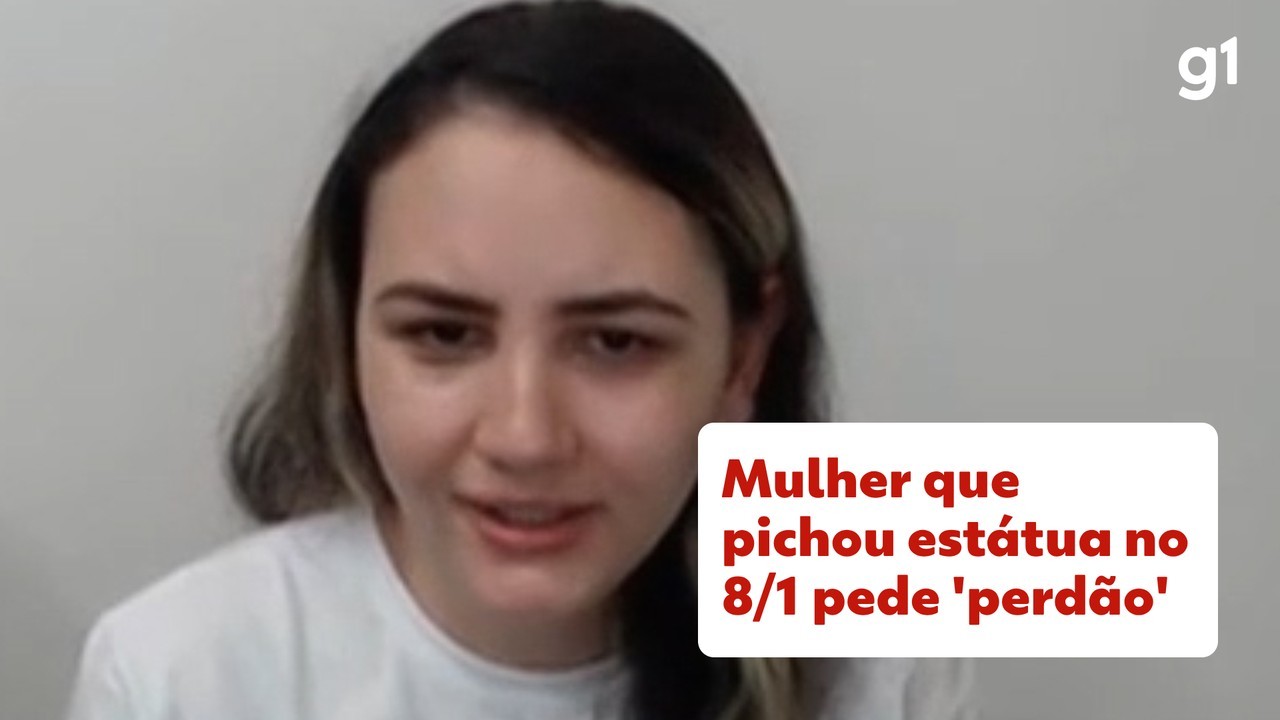 8 de janeiro: PGR defende que mulher que pichou estátua no STF vá para prisão domiciliar