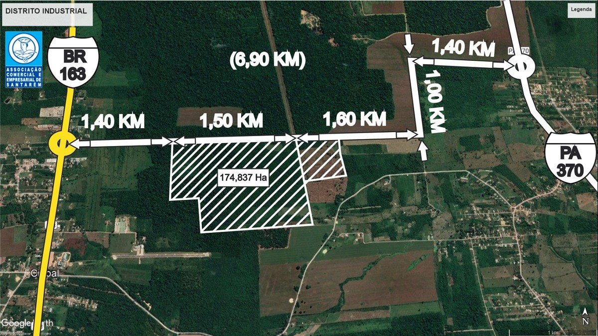 Santarém terá distrito industrial de 174 hectares e previsão de até 10 mil empregos no oeste do Pará