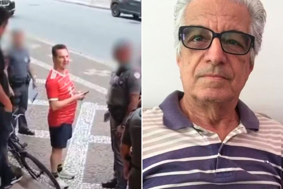 Vídeo mostra prisão de homem que matou idoso com voadora; VEJA