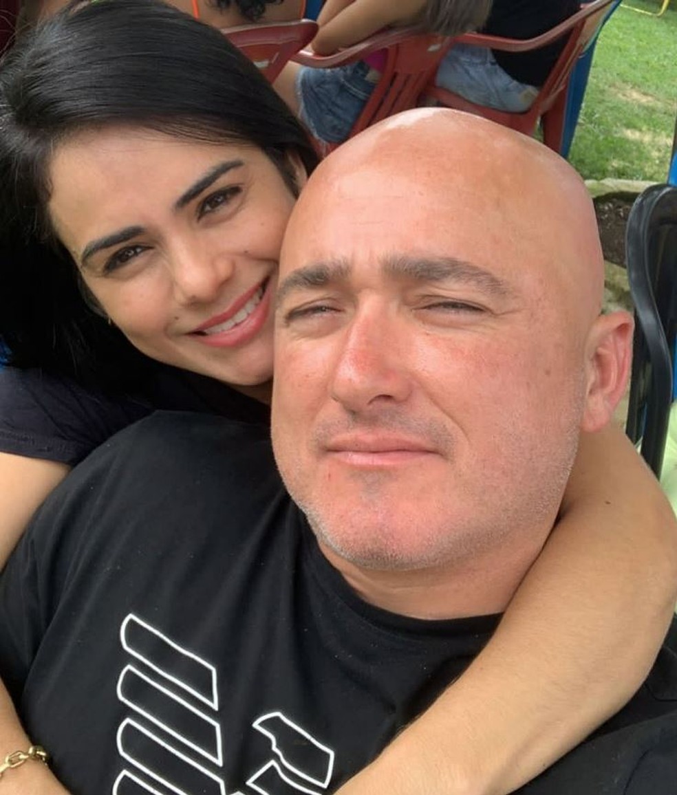 Fabiana Valentim e Kelvynton Oliveira — Foto: Reprodução