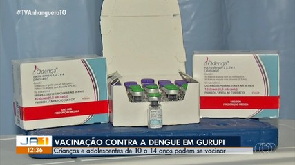 Vacinação contra a dengue começa em Gurupi