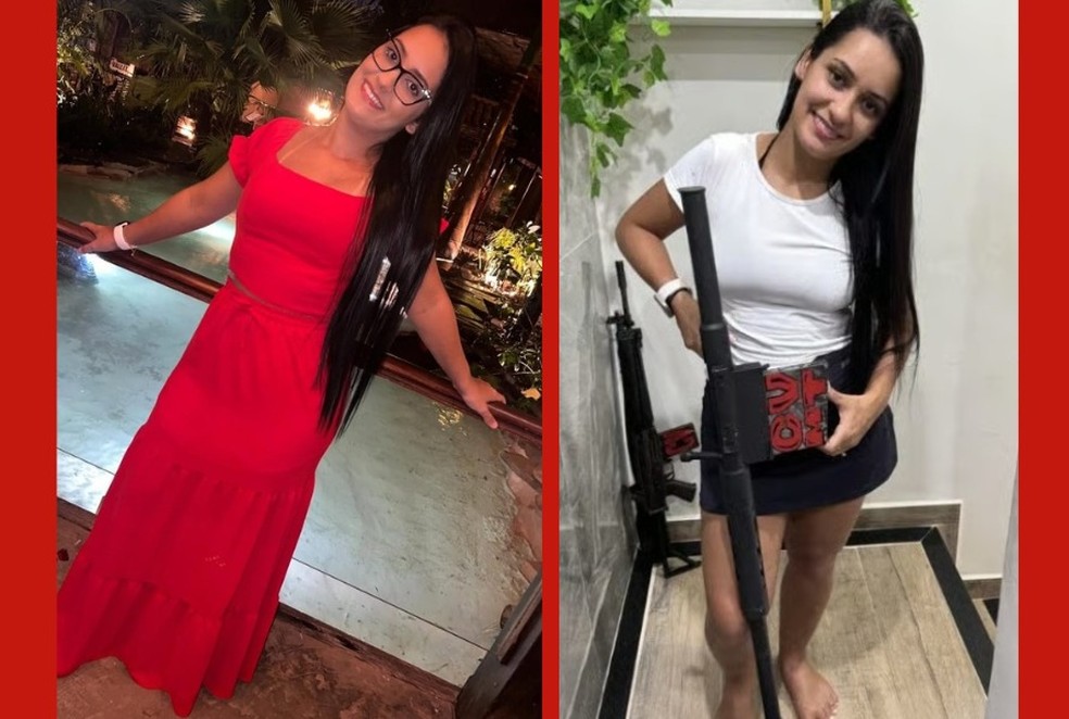 Rhavenna Barcelos de Almeida, presa durante a Operação Fariseus — Foto: Reprodução