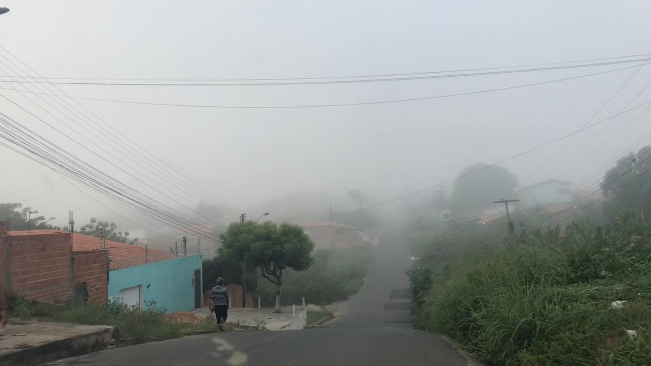 Teresina registra menor temperatura do ano, com 17,9°C durante a madrugada