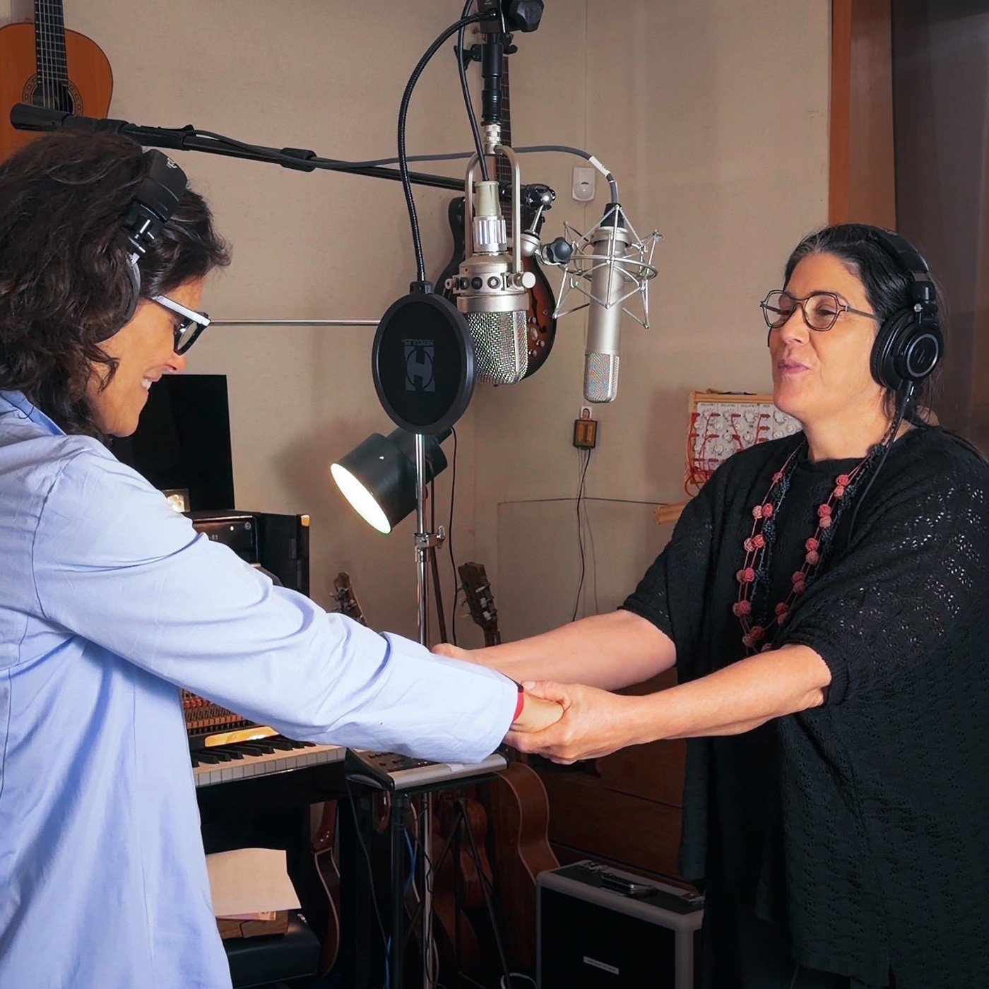 Zélia Duncan e Mônica Salmaso fazem  'Proposta para um estado crítico' em uníssono em single com ar experimental