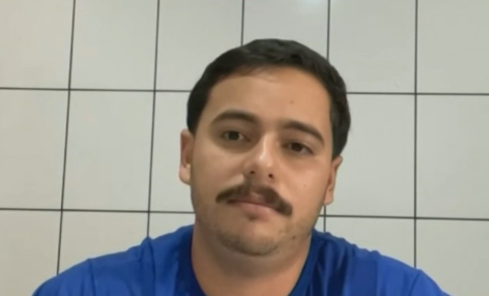 Motorista Luan Henrique Candeia, morador de Tabapuã (SP) — Foto: TV TEM/Reprodução