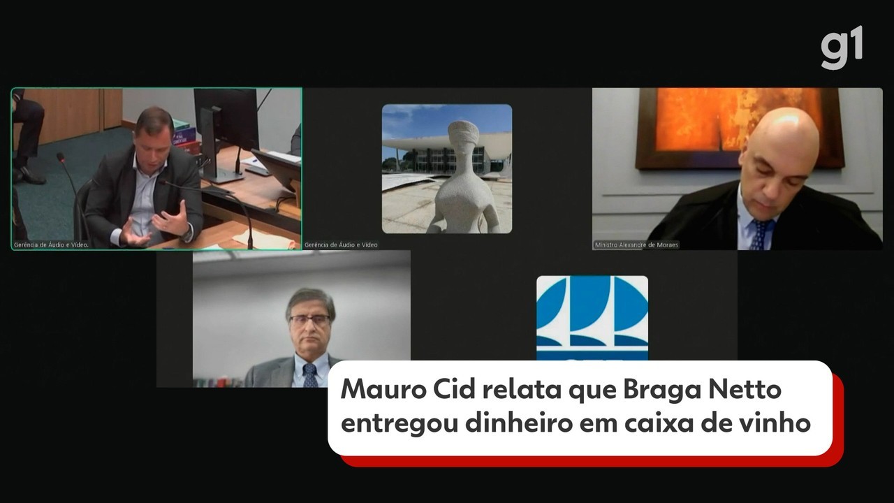 VÍDEO: Mauro Cid diz que recebeu dinheiro de Braga Netto em caixa de vinho para financiar golpe