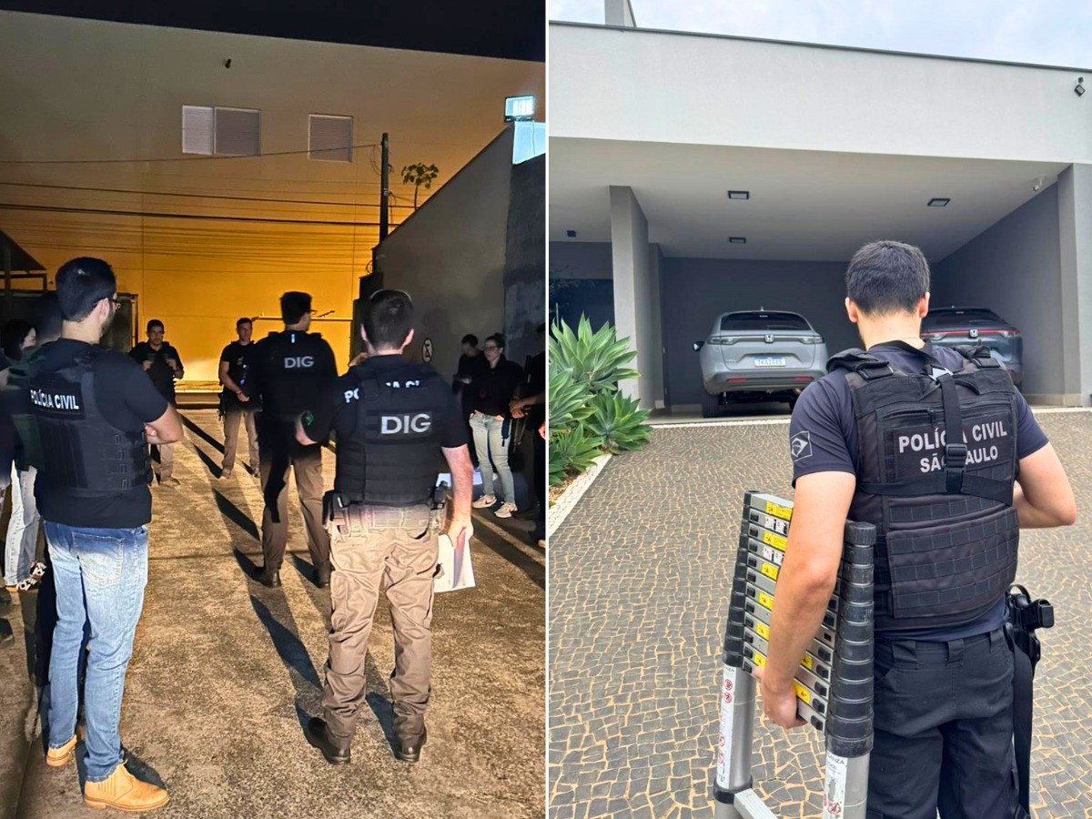 Polícia Civil faz operação contra o crime organizado e lavagem de dinheiro no interior de SP