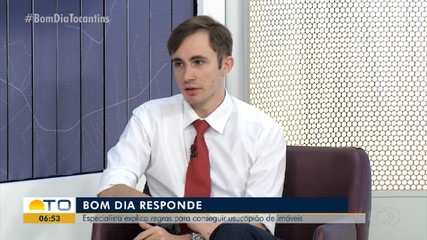 Especialista tira dúvidas sobre usucapião no Bom Dia Responde