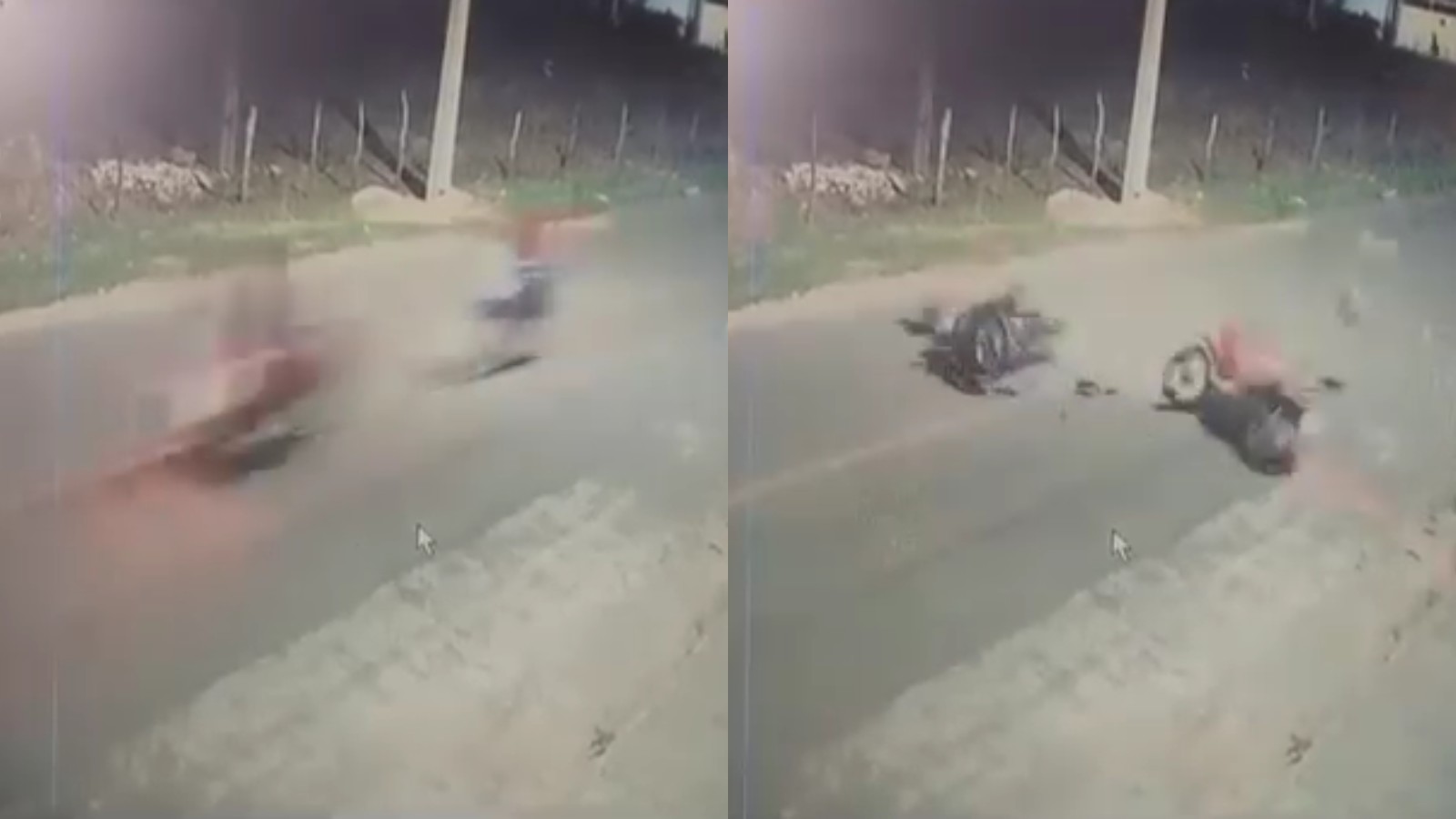 Vídeo: colisão entre duas motos deixa homem morto em Floriano, no Sul do Piauí