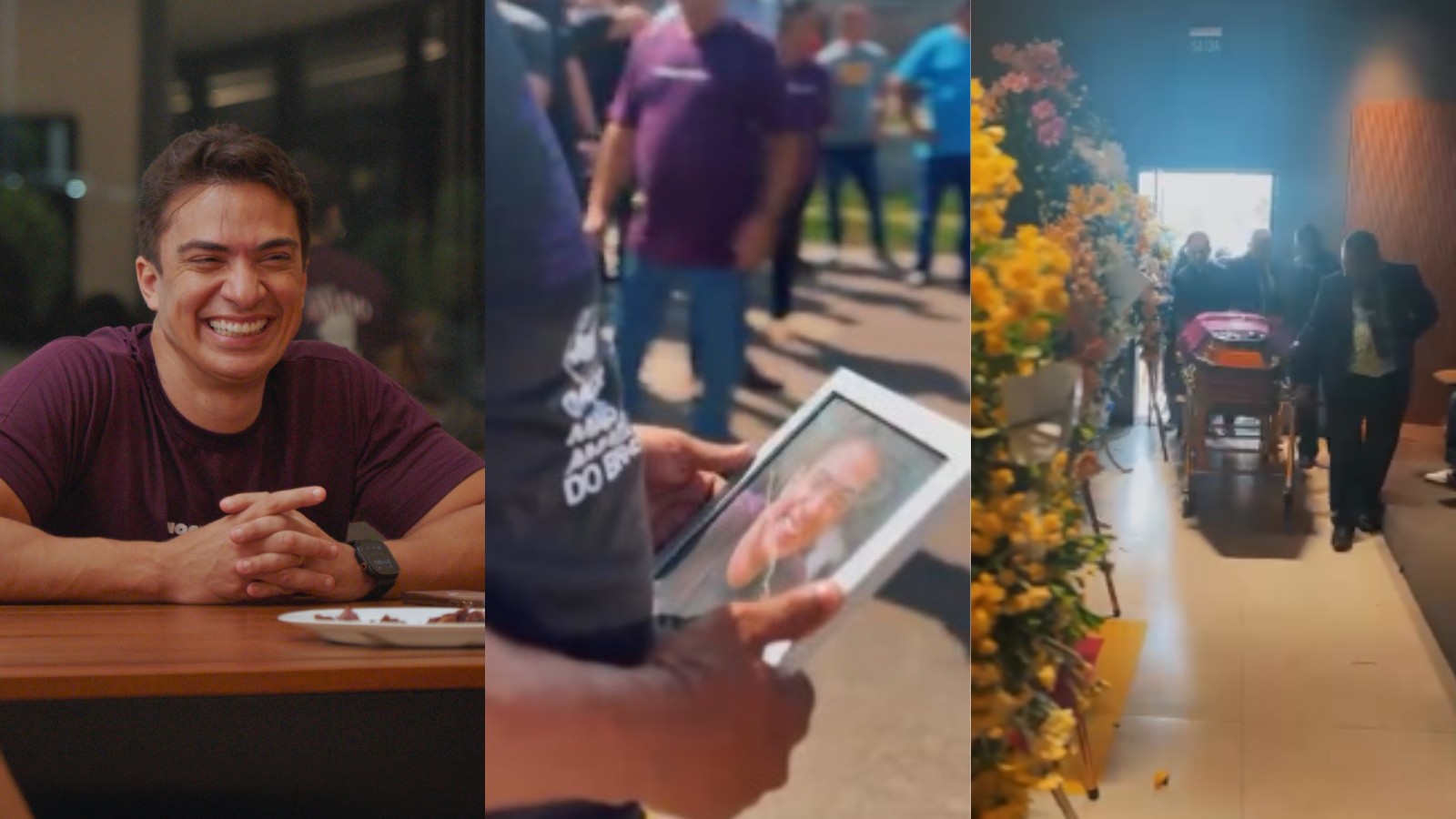 Corpo de Daniel Rocha, fundador da rede Açaí no Grau, é sepultado no Piauí