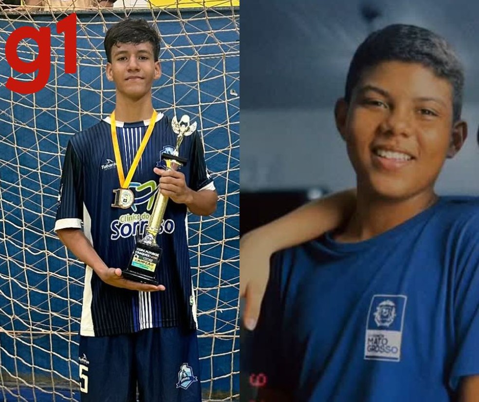 Adolescentes morrem em batida entre carro e carreta em MT — Foto: Reprodução