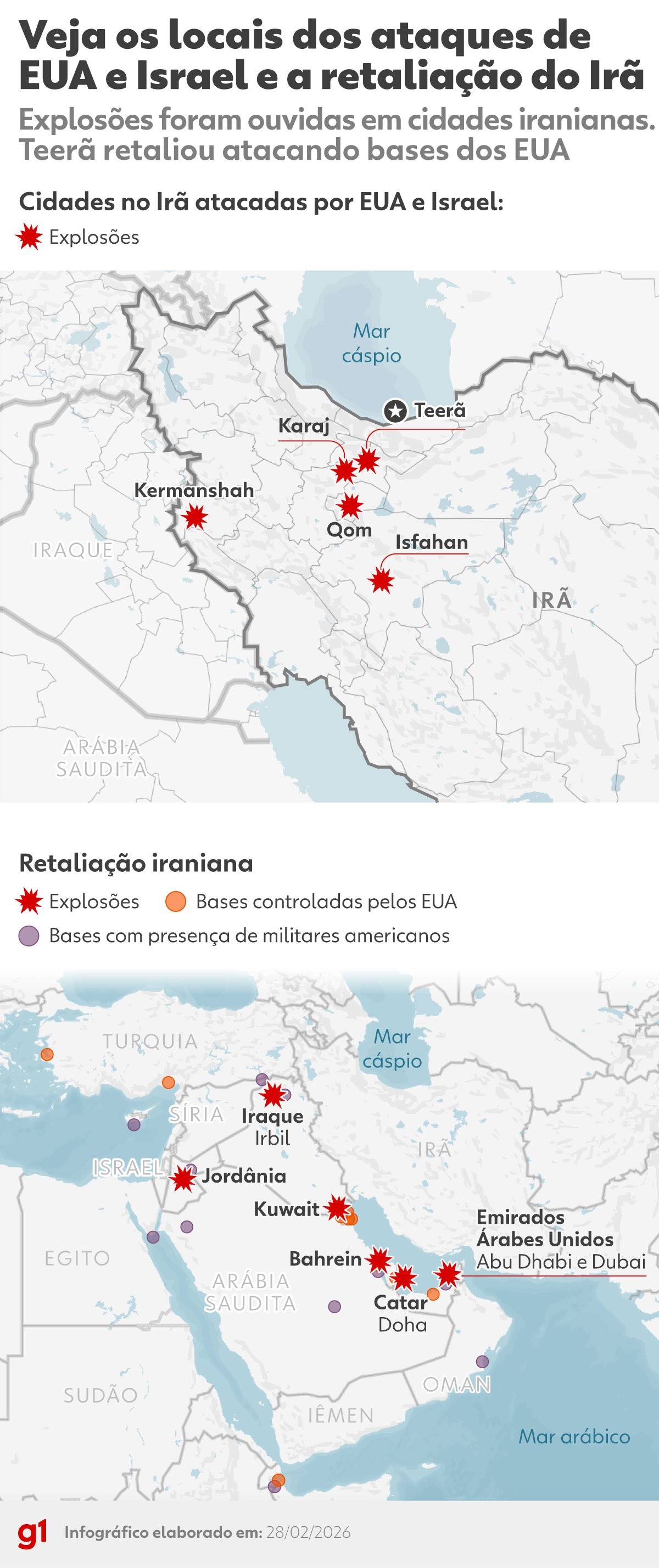 Após ataque ao Irã, Itamaraty recomenda evitar Oriente Médio e pede para brasileiros em áreas de risco ficarem em casa