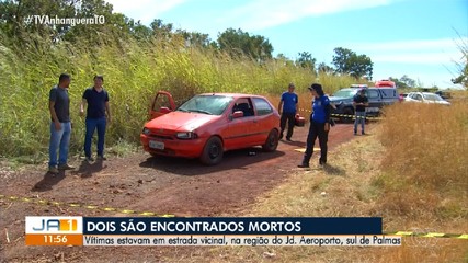 Dois homens são encontrados mortos com marcas de tiros em Palmas